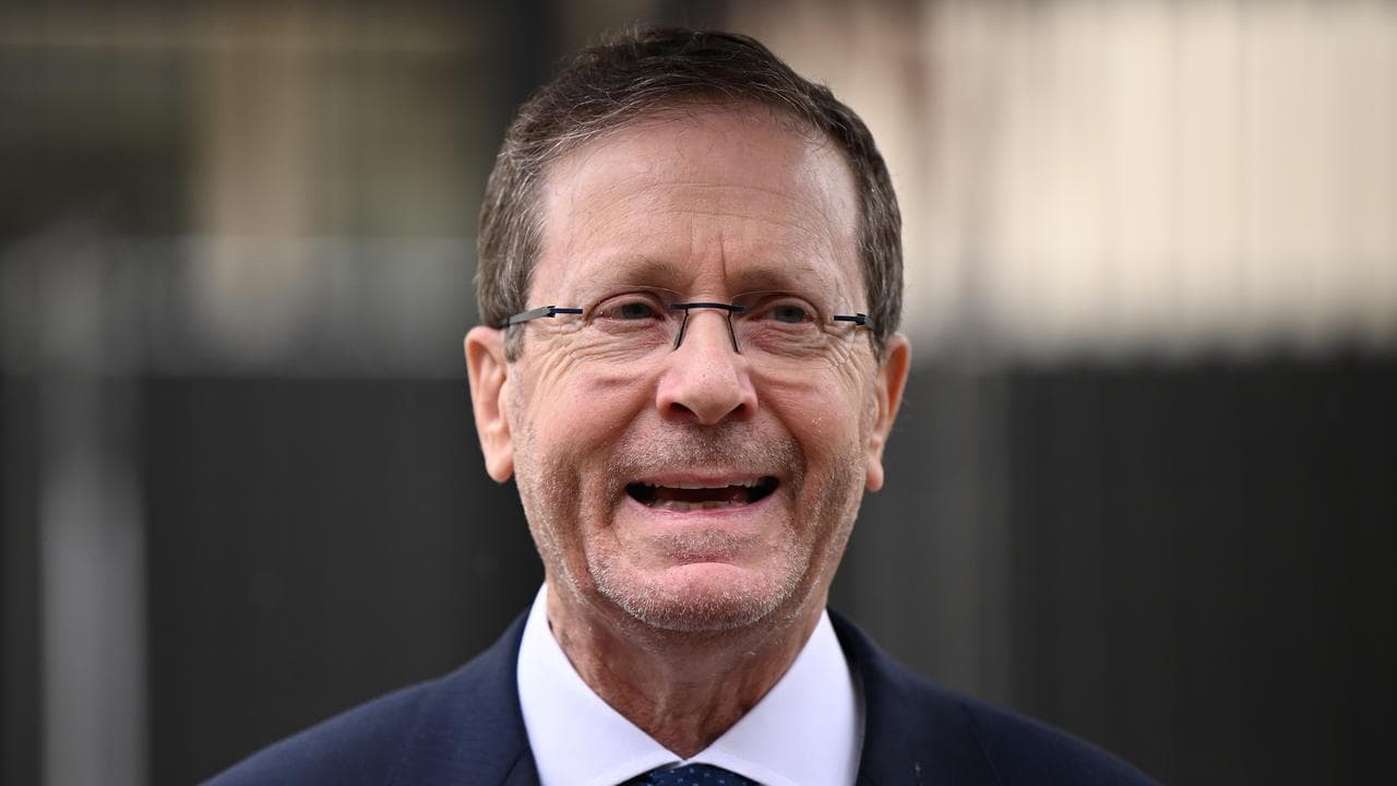 Israeli President Isaac Herzog