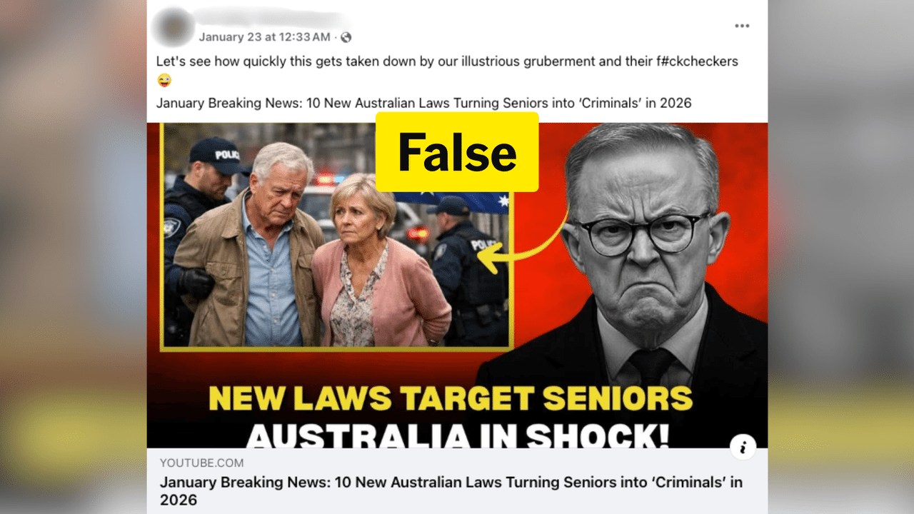 A screenshot of a Facebook post.