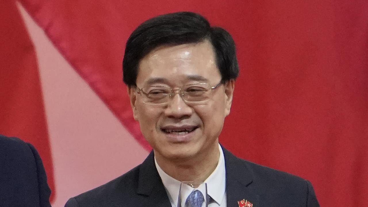 Hong Kong's Chief Secretary John Lee