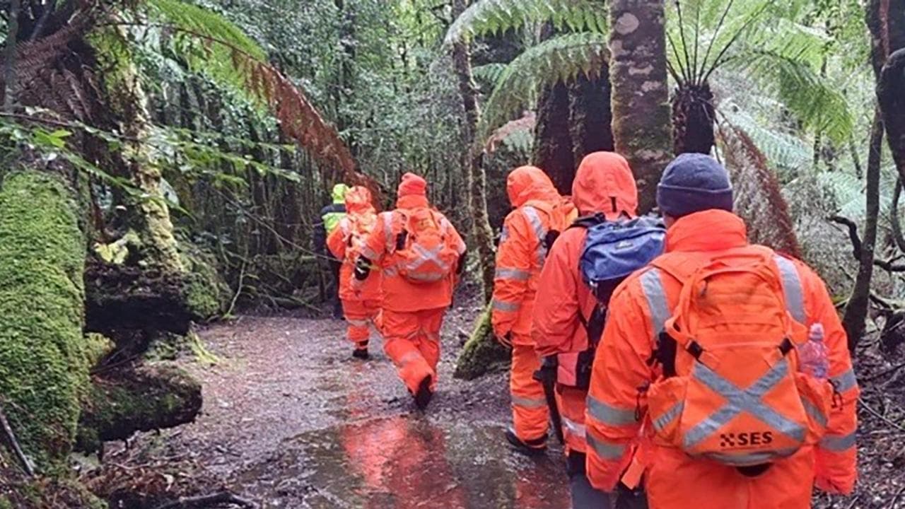 Police search wilderness