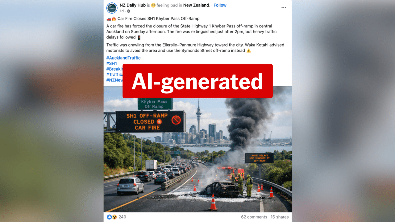 A screenshot of a Facebook post.