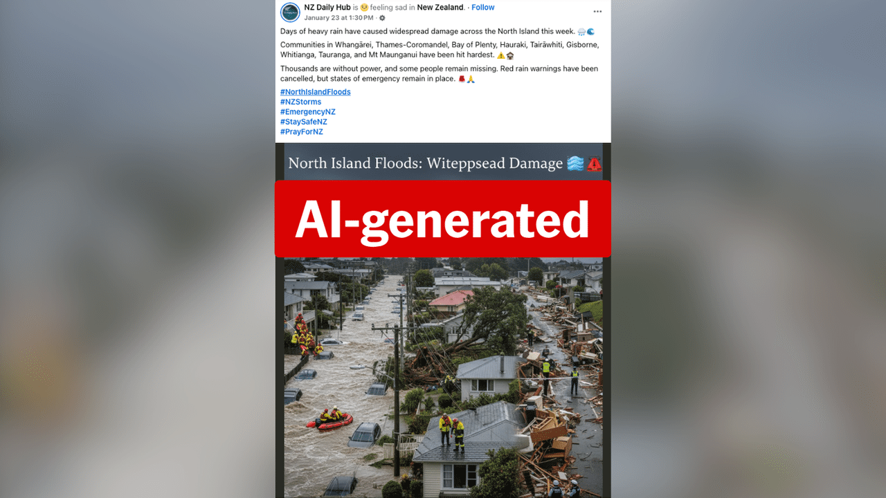 A screenshot of a Facebook post.