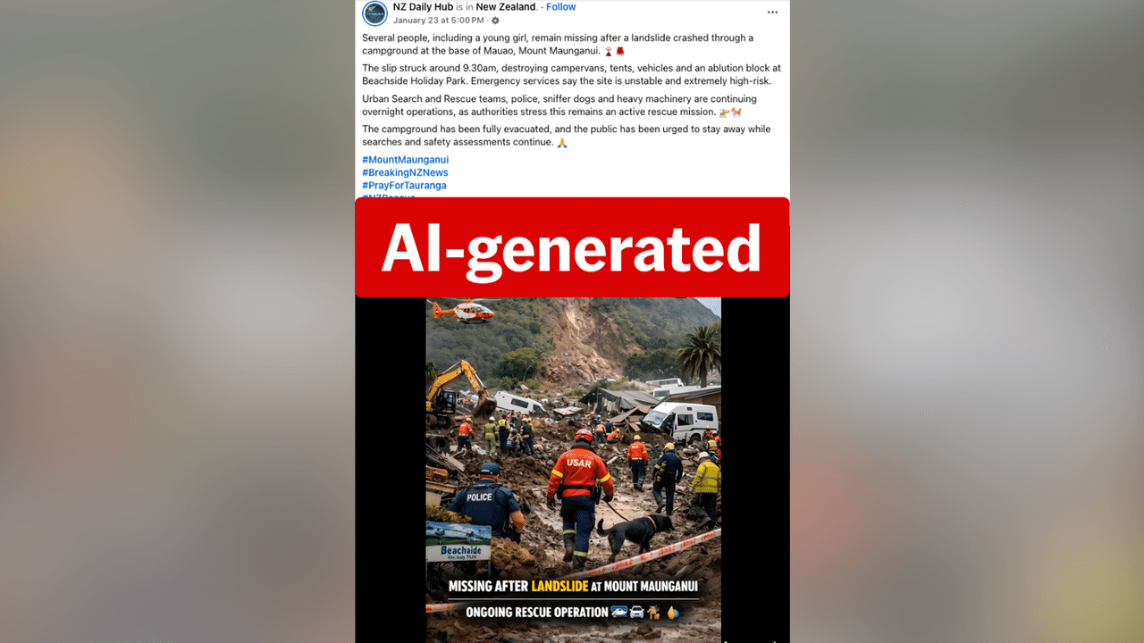 A screenshot of a Facebook post.