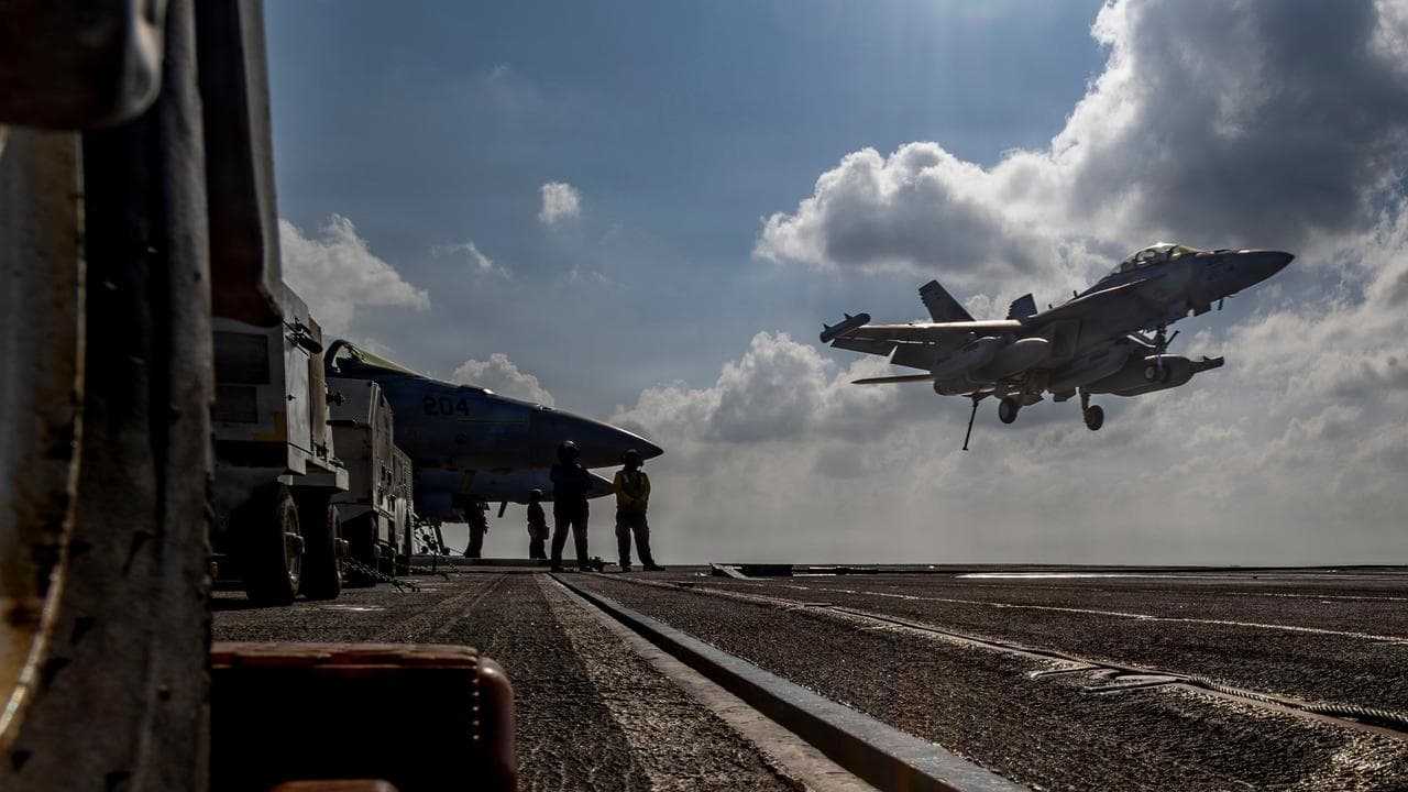 aircraft carrier USS Abraham Lincoln