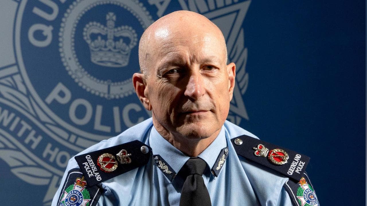 Queensland Police Commissioner Steve Gollschewski.