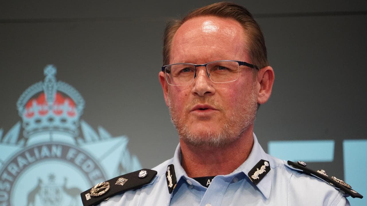 AFP assistant commissioner Stephen Nutt