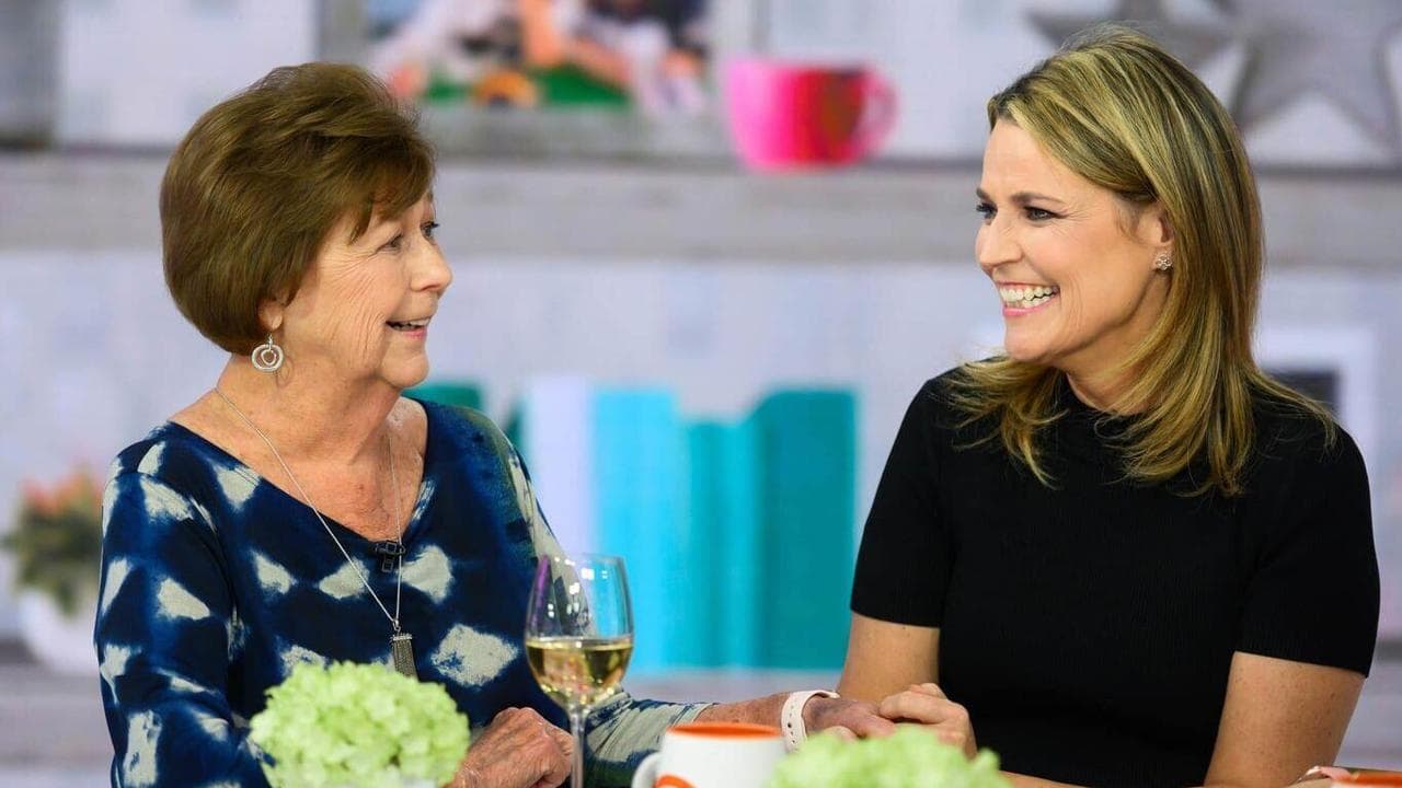 US Today show host Savannah Guthrie, right, and her mother Nancy