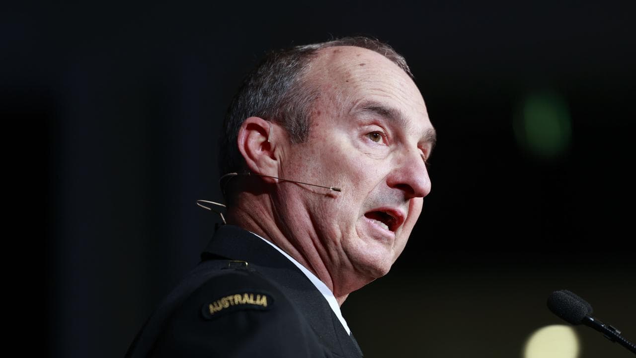 Chief of the Defence Force Admiral David Johnston