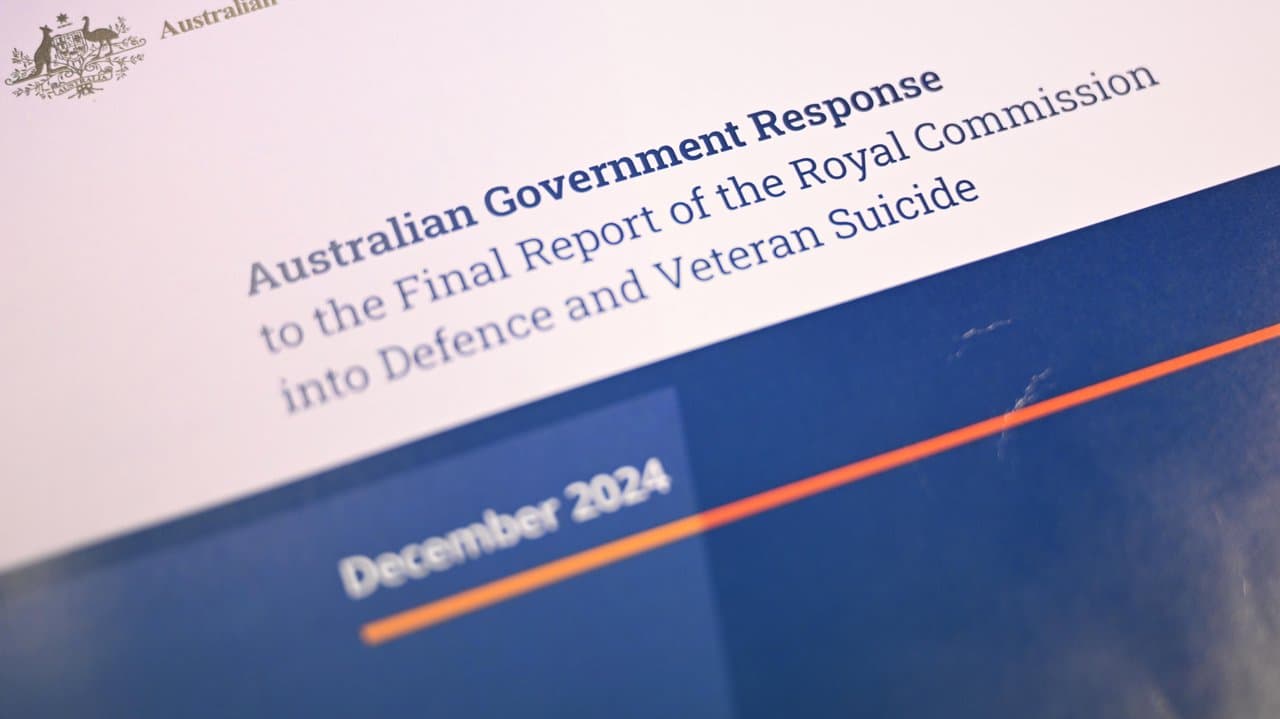 Response to the Royal Commission into Defence and Veterans Suicide