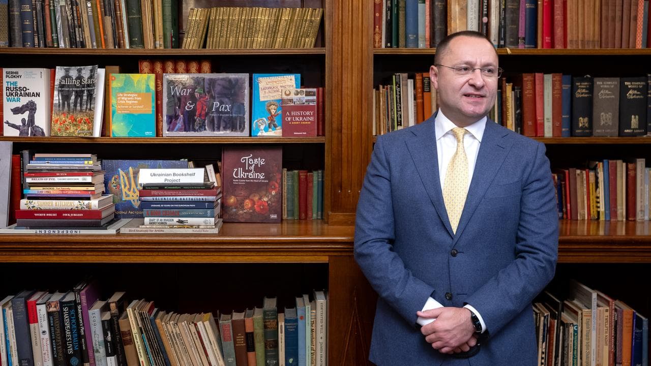 Ambassador of Ukraine to Australia Vasyl Myroshnychenko