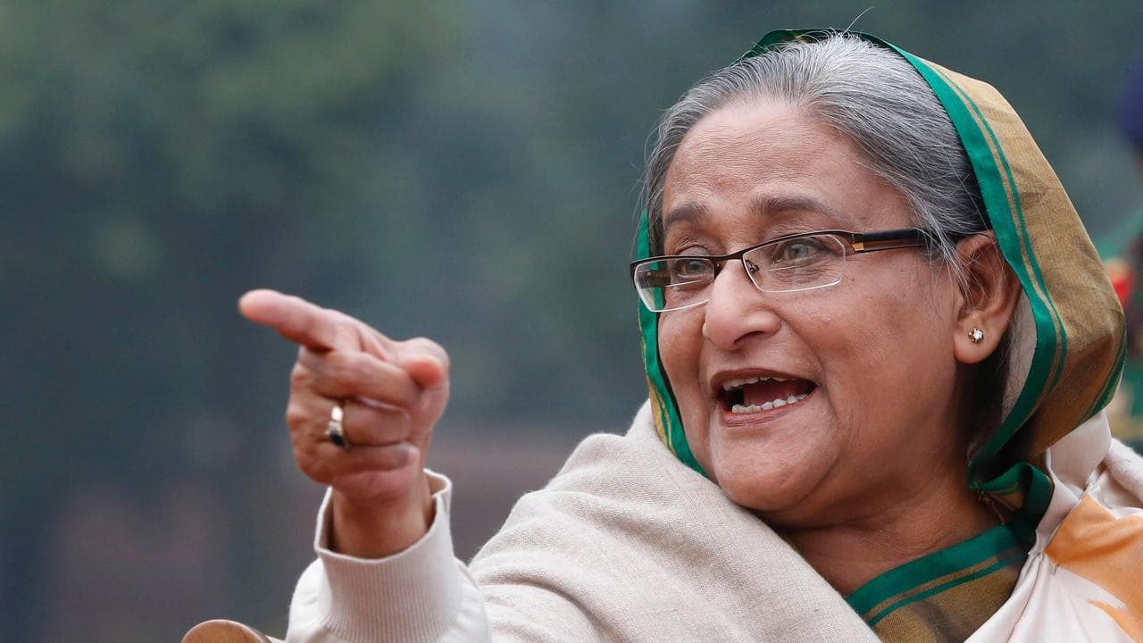 Bangladesh former prime minister Sheikh Hasina