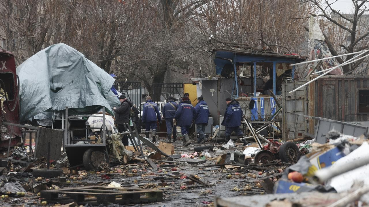 Russian attack on Odesa