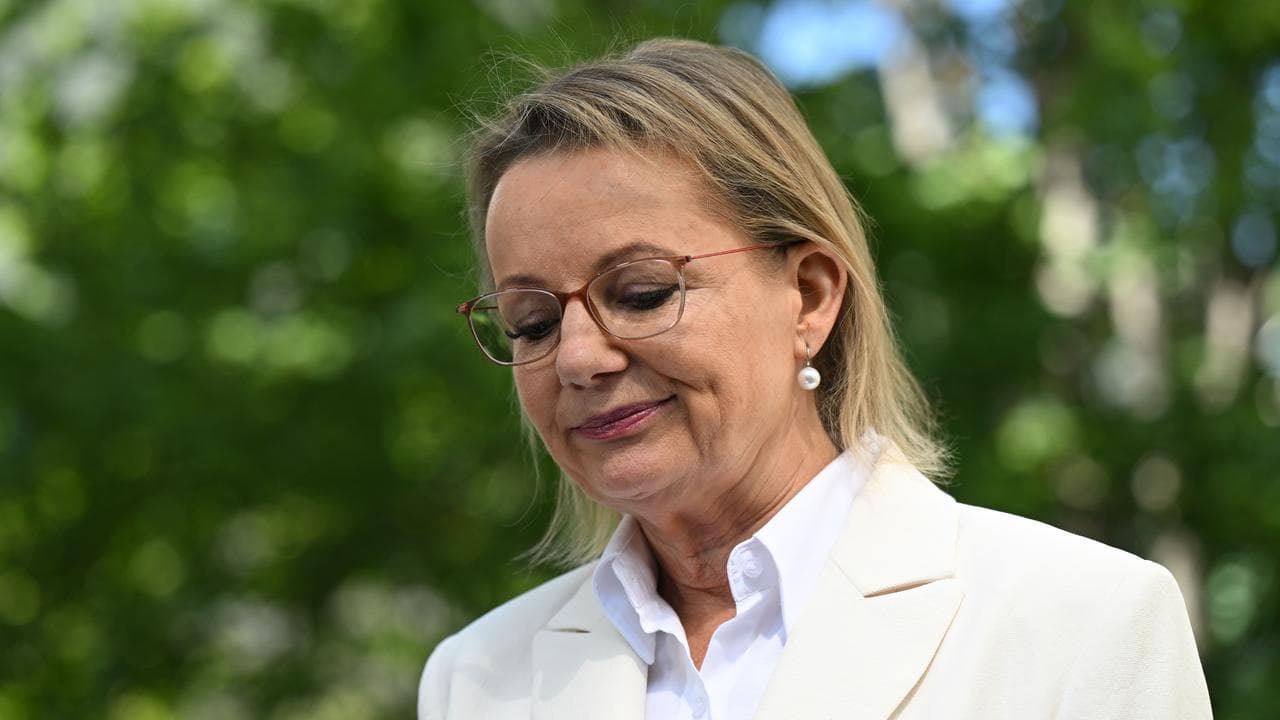 Outgoing Australian Opposition leader Sussan Ley