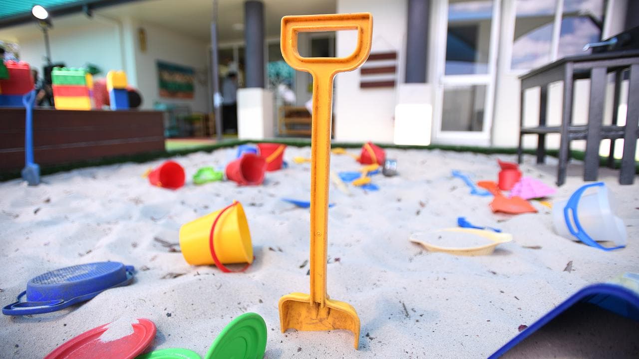 A sandpit at a childcare centre (file image)