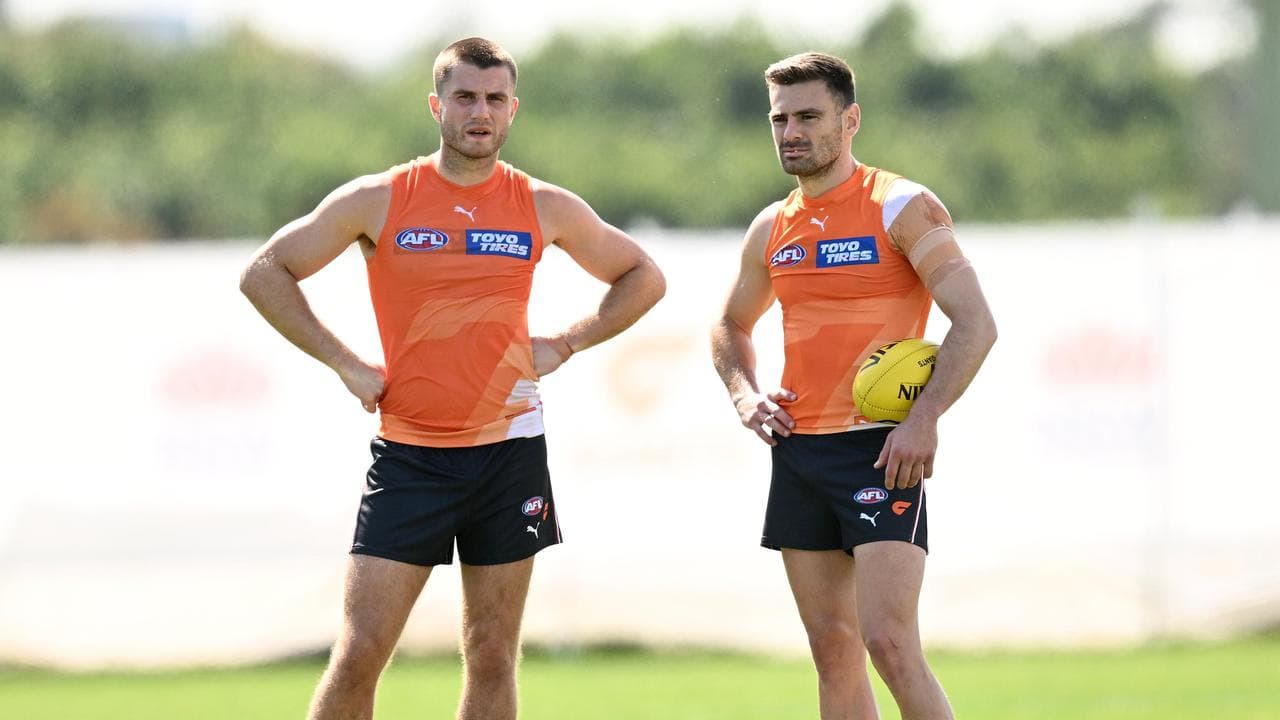 (L-R) Xavier O'Halloran and Stephen Coniglio.