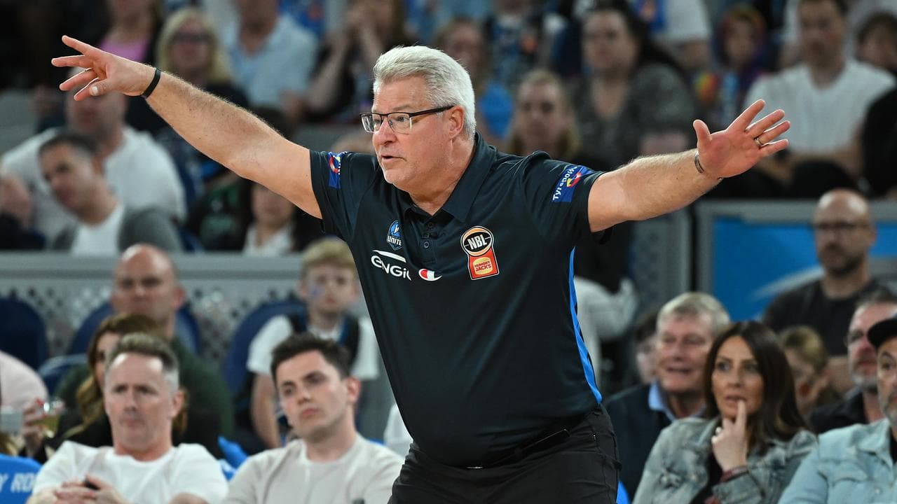 Melbourne United head coach Dean Vickerman
