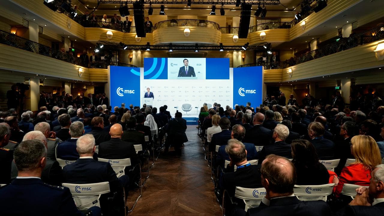 US Secretary of State Marco Rubio at the Munich Security Conference
