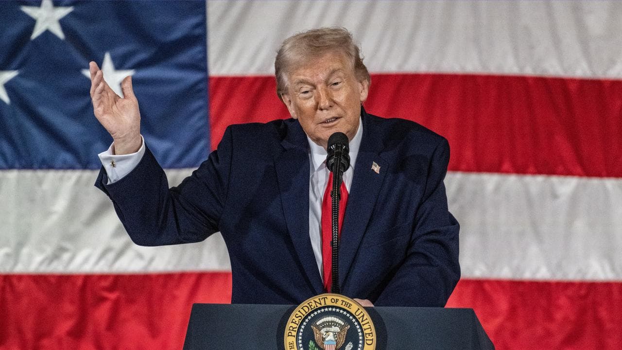 US President Donald J Trump