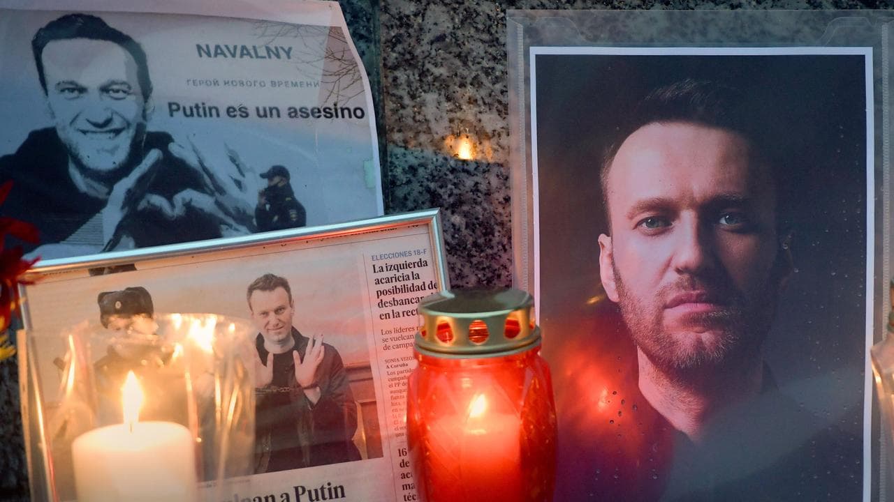 Dead Russian opposition leader Alexei Navalny