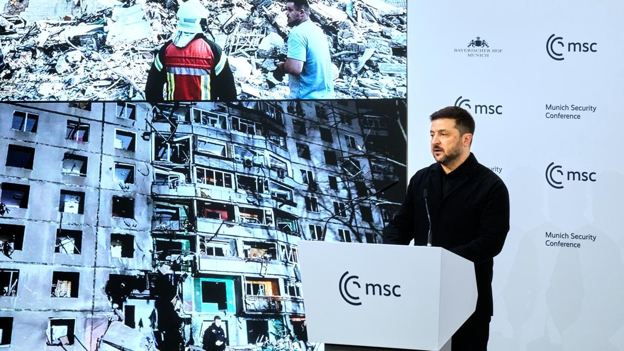 Ukraine's Volodymyr Zelenskiy