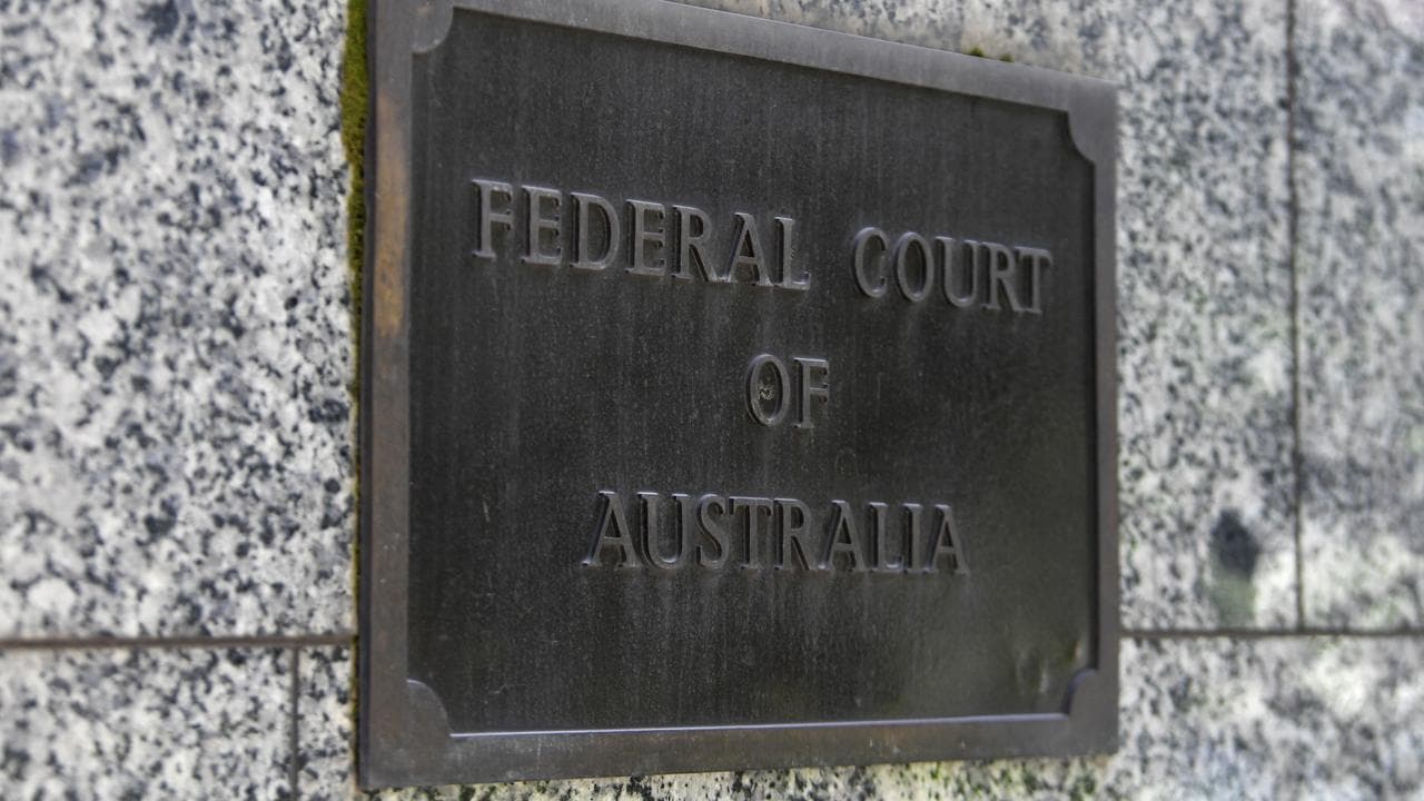 Federal Court of Australia sign
