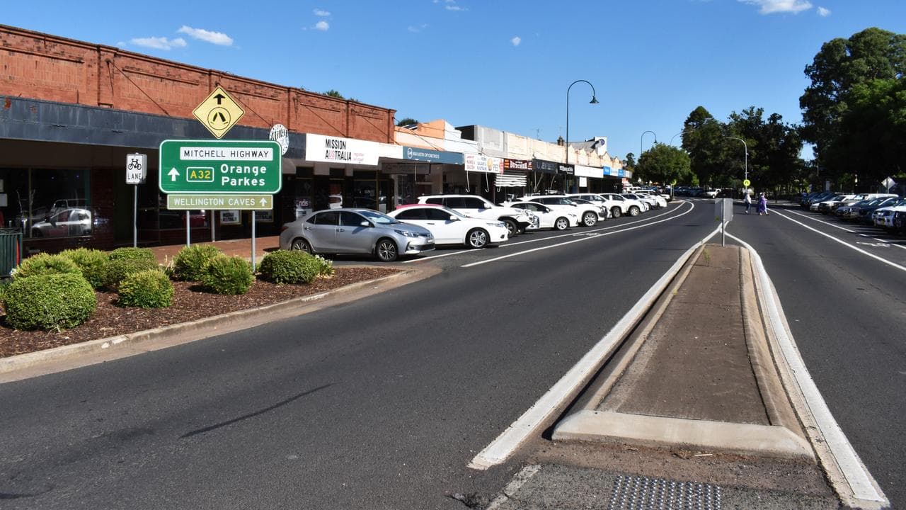 A general view in Wellington, NSW