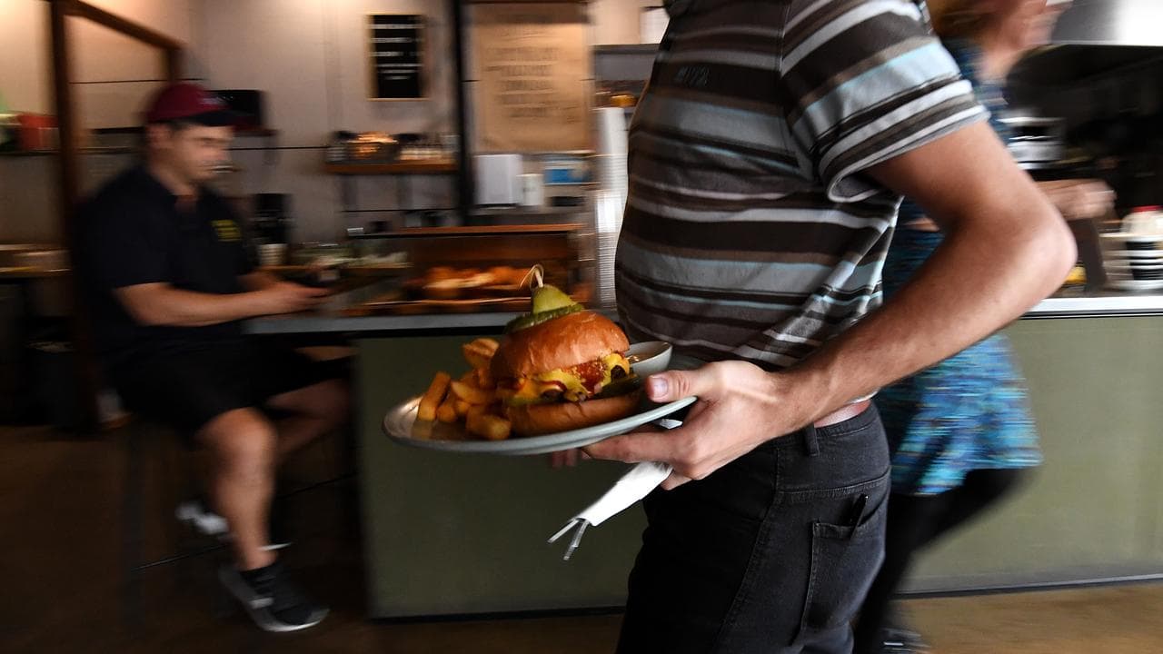 Food being served at a cafe (file image)