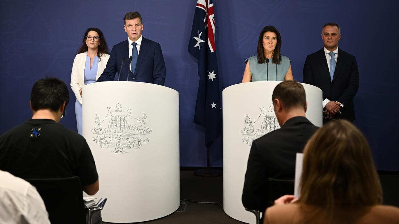 Angus Taylor frontbench announcement