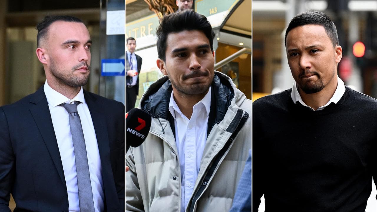 Clayton Lewis, Ulises Davila and Kearyn Baccus (file)