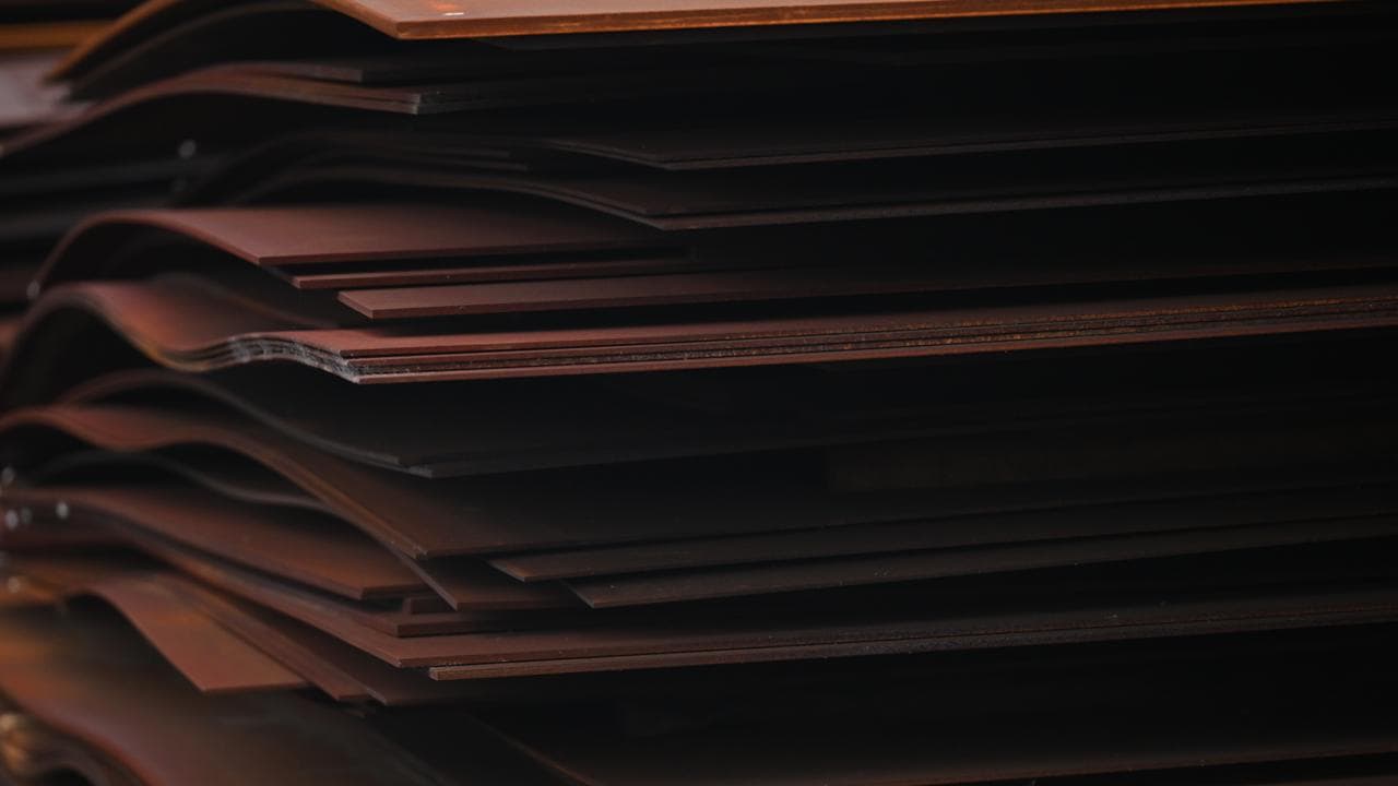 Steel sheets at BlueScope Steel