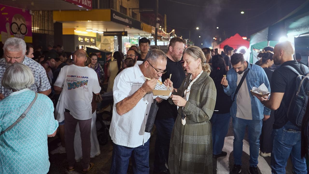 People visit Lakemba during Ramadan (file image)