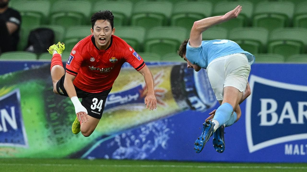 Song Junseok and Harrison Shillington