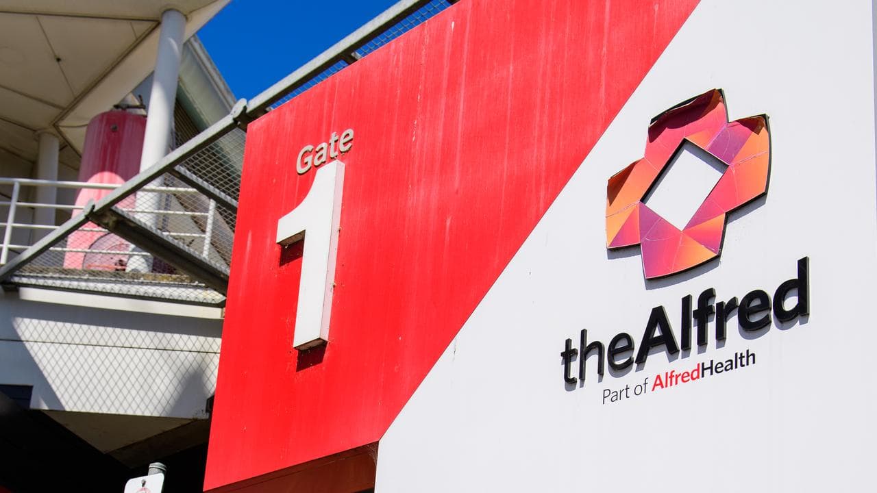 Hospital signage (file)