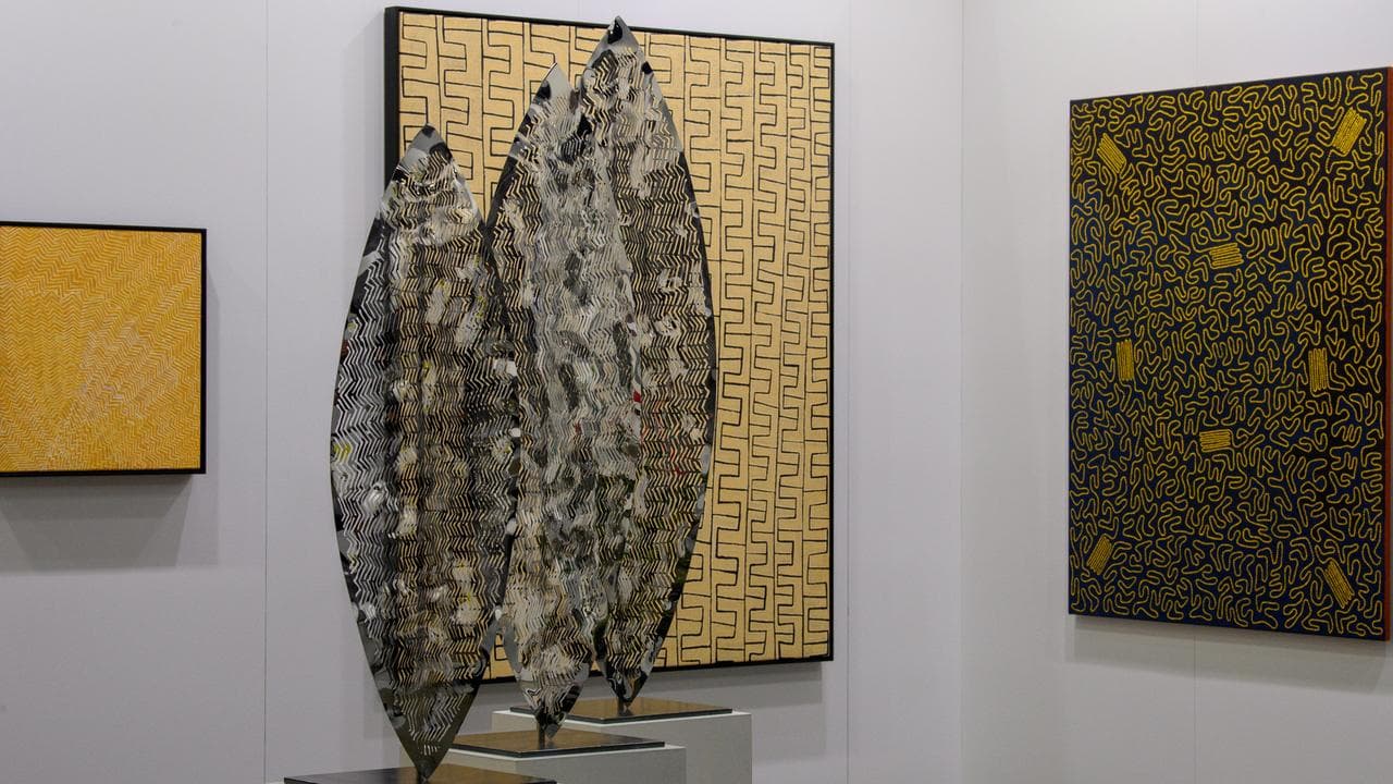 Works at the Melbourne Art Fair