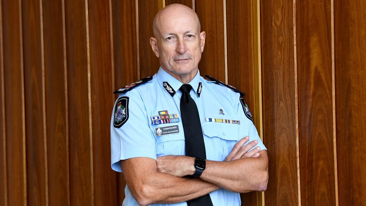 Queensland Police Commissioner Steve Gollschewski (file image)