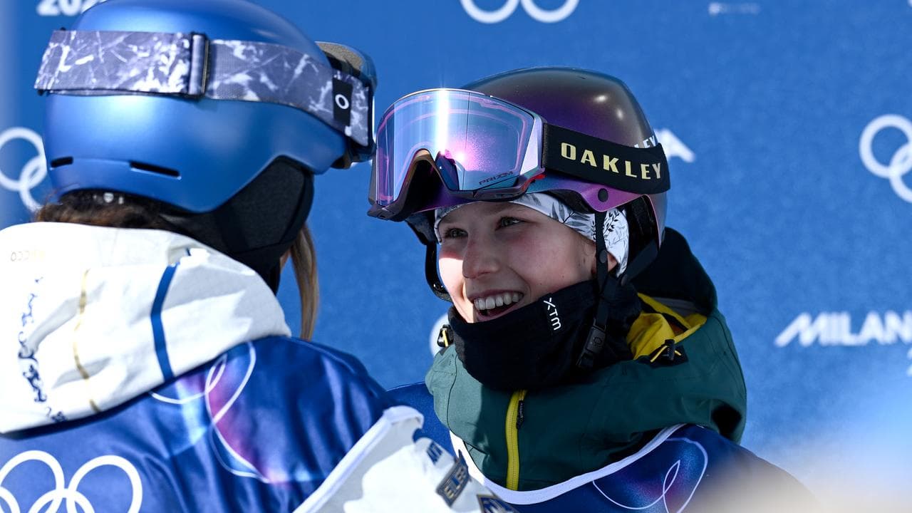 Eileen Gu gives Indra Brown a huge