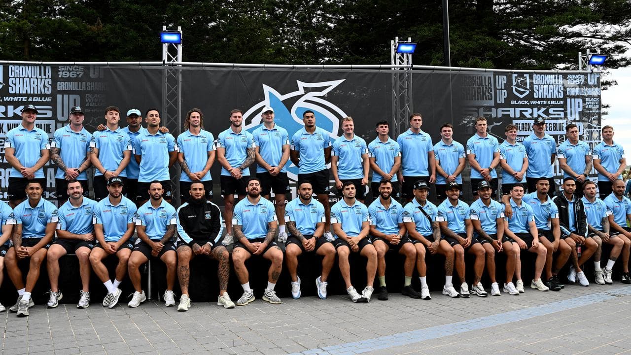 Cronulla team photo.