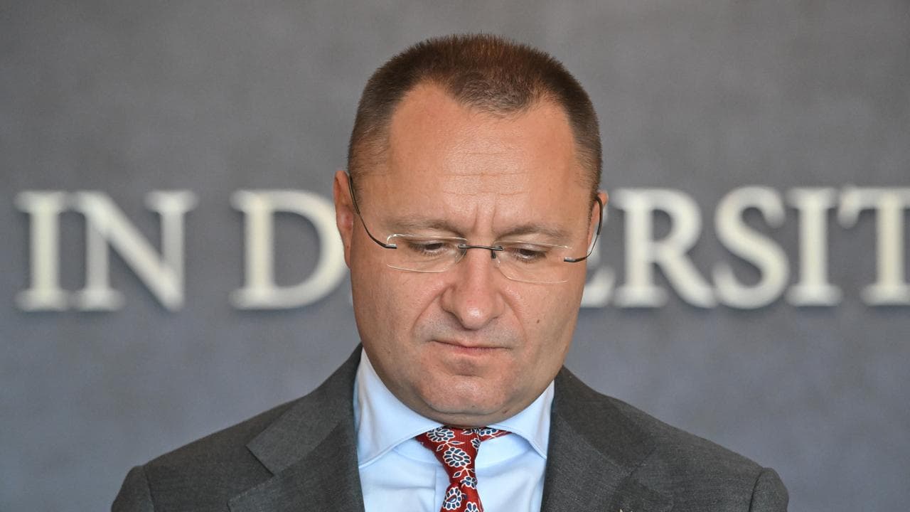 Ukraine’s ambassador to Australia Vasyl Myroshnychenko