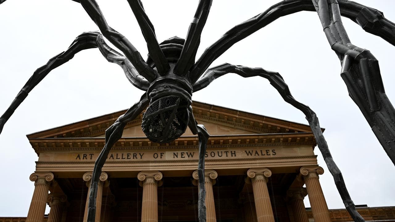 A front view of the Art Gallery of NSW