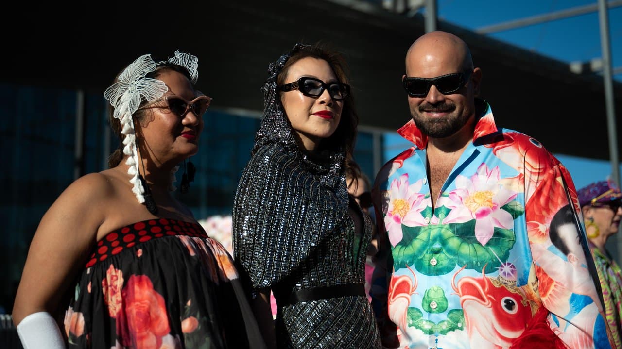 Eva Schelling, Christina Chia and Robert Bonomy