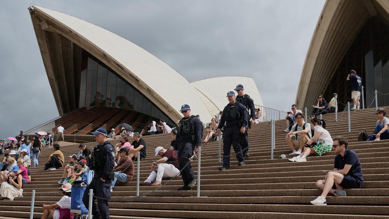 Police at the Opera House