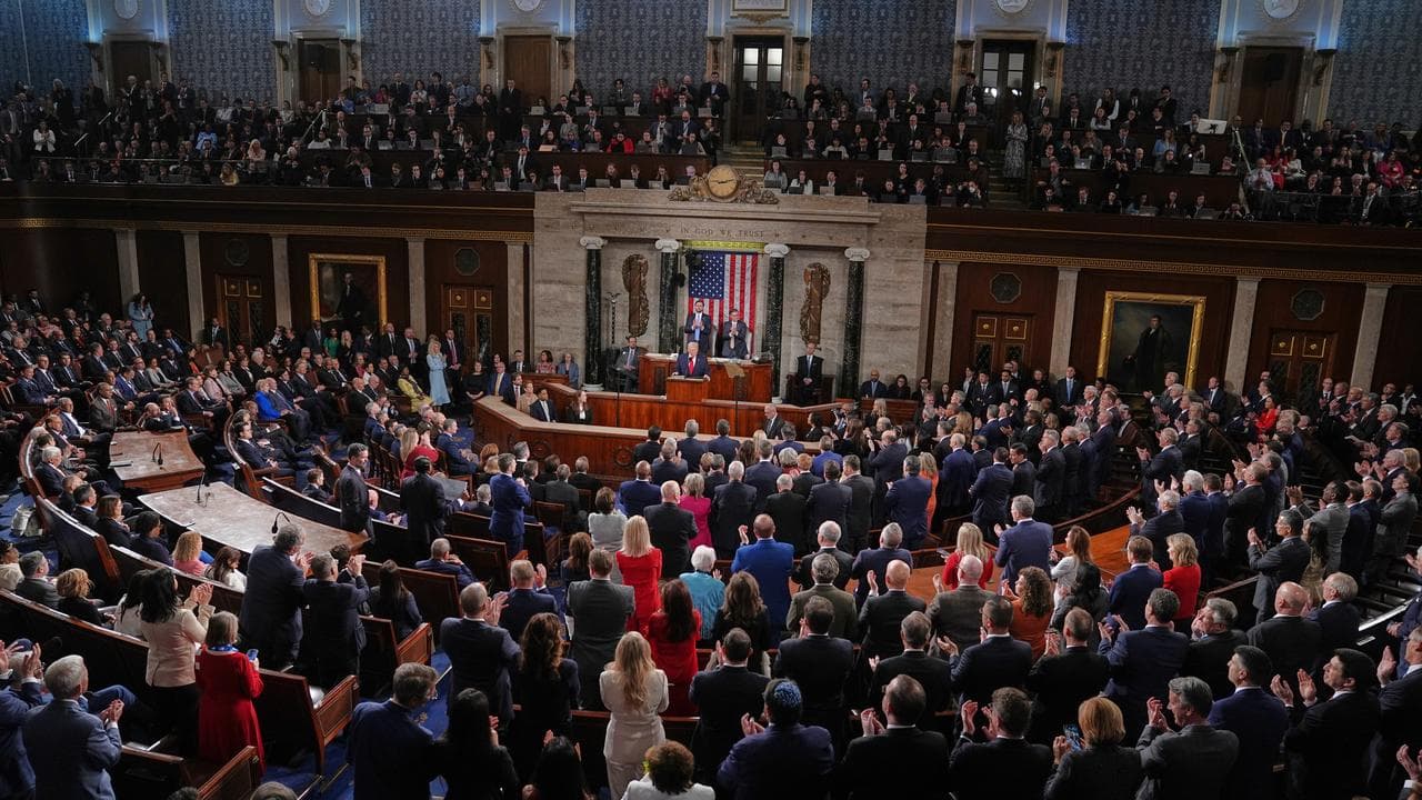 President Donald Trump delivers the State of the Union address