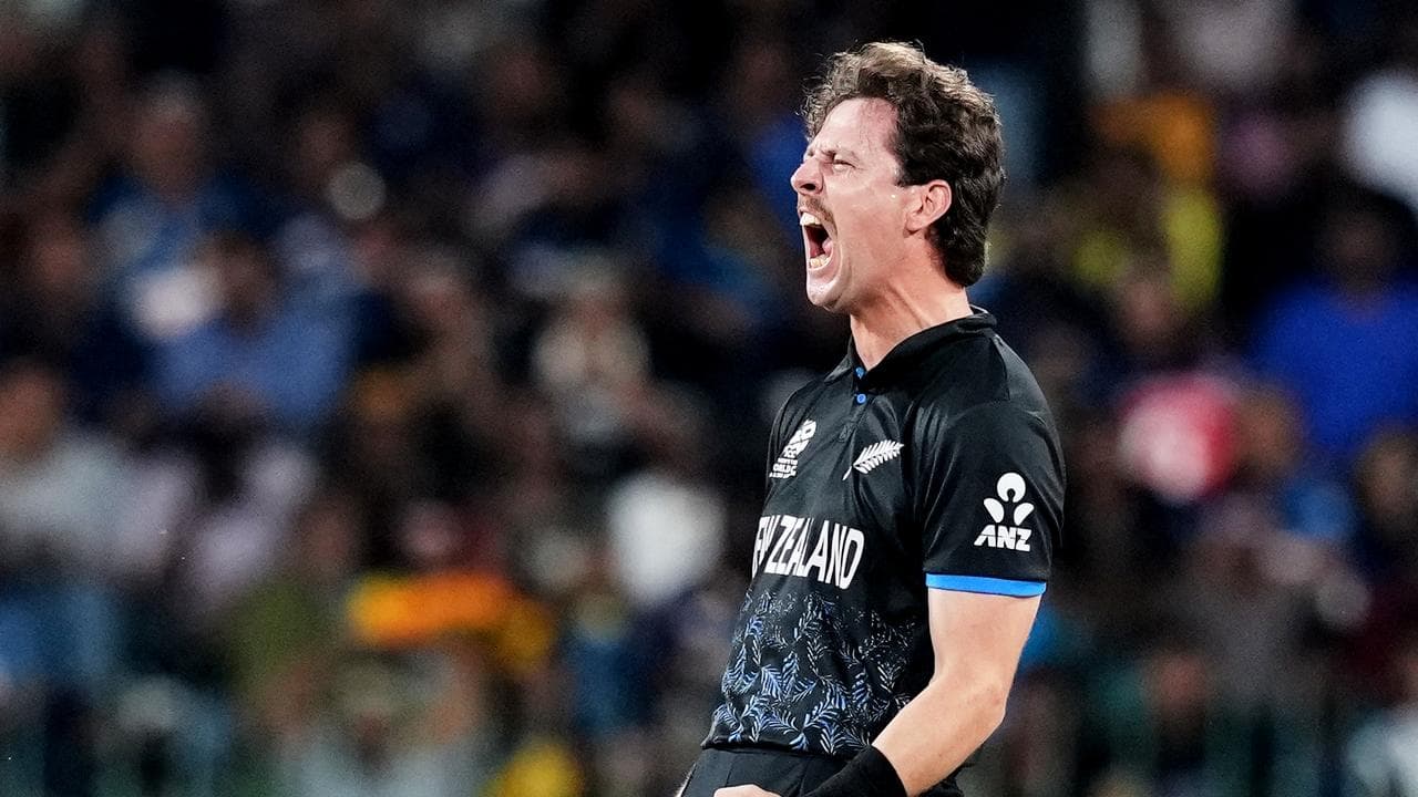 Matt Henry wicket first ball