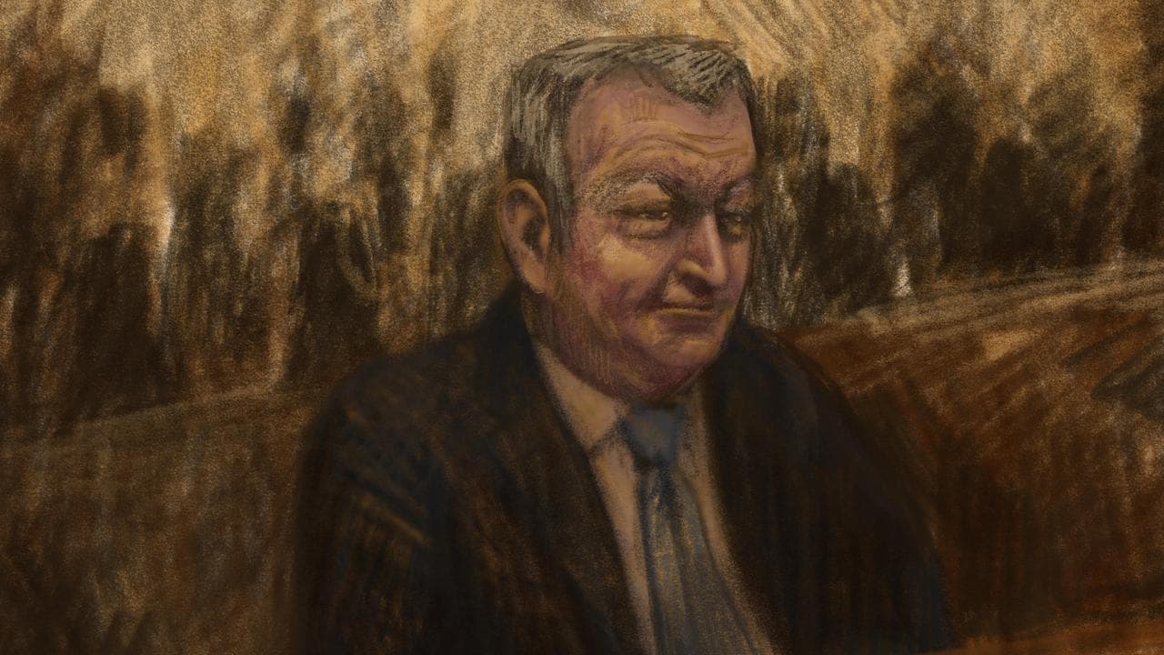 A court sketch depicts Greg Lynn (file)