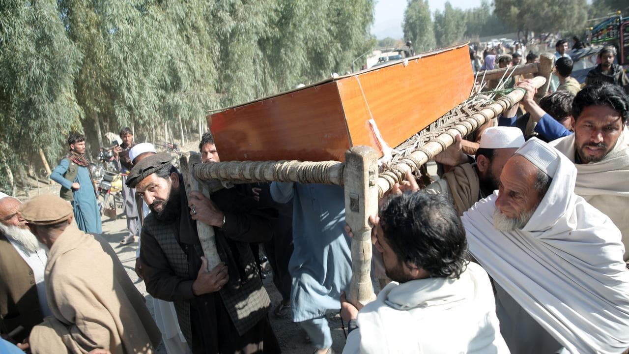 Afghan funeral