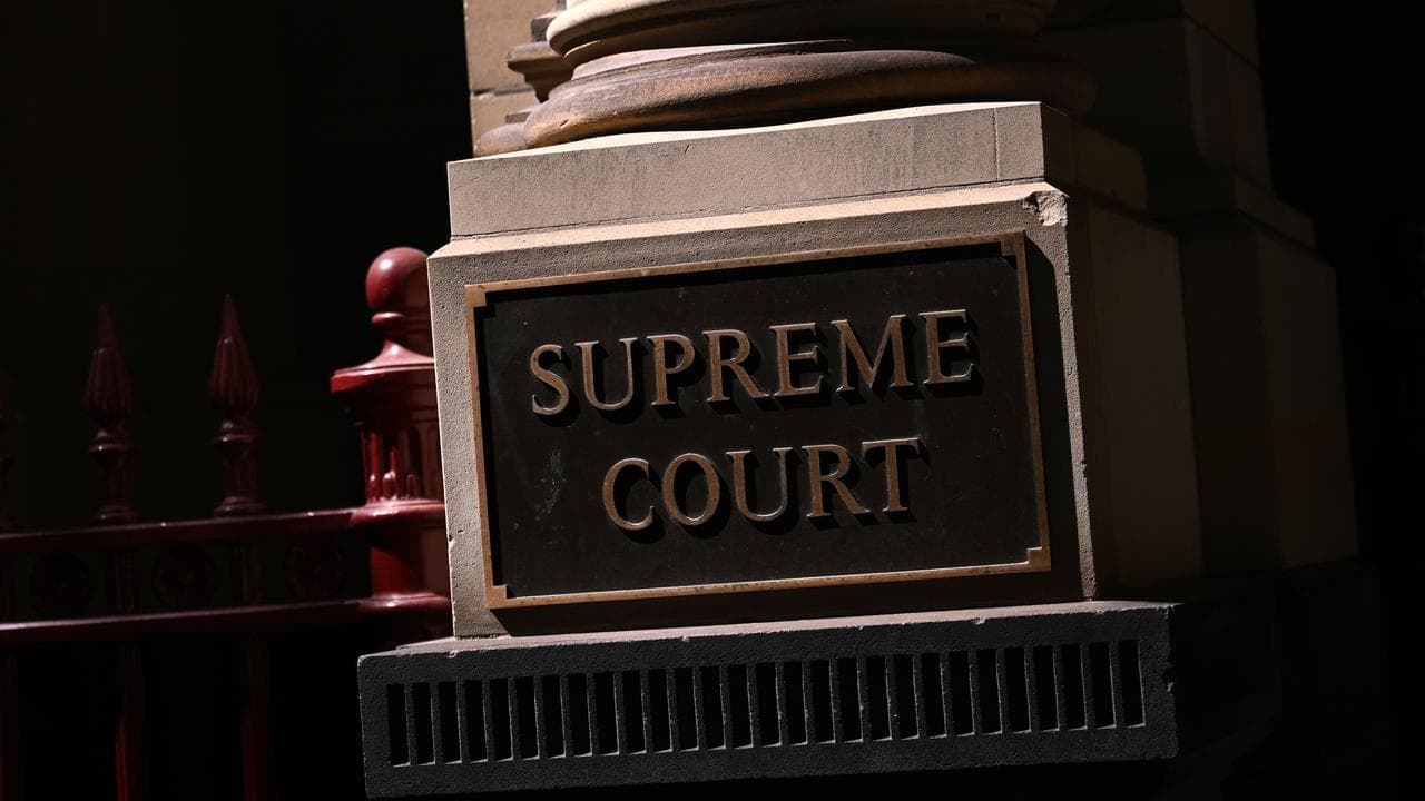 Court signage (file)