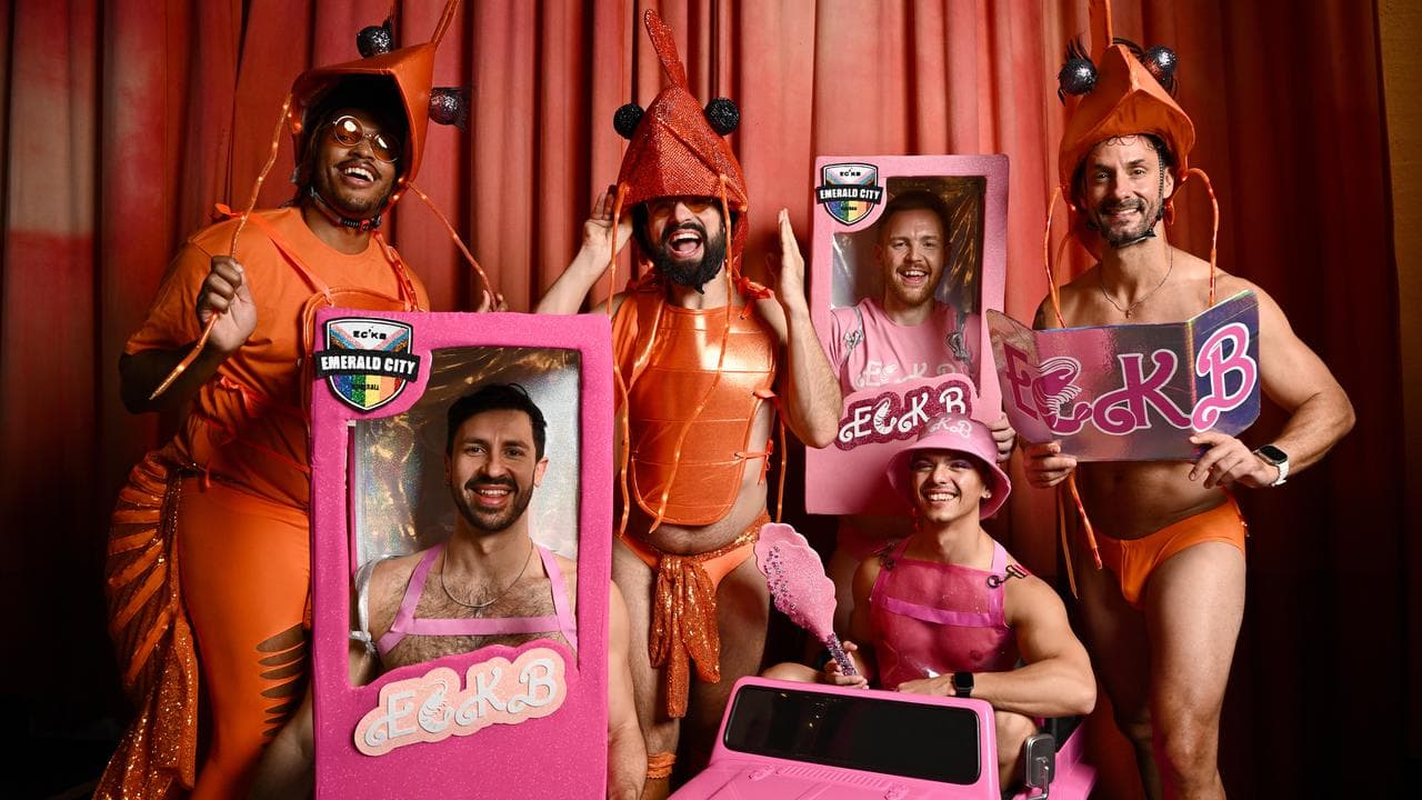 Members from Emerald City Kickball