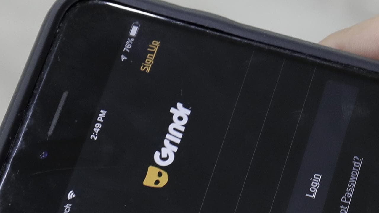 Grindr logo (file)