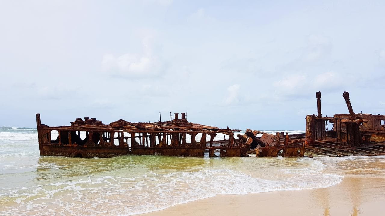 THe SS Maheno shipwreck