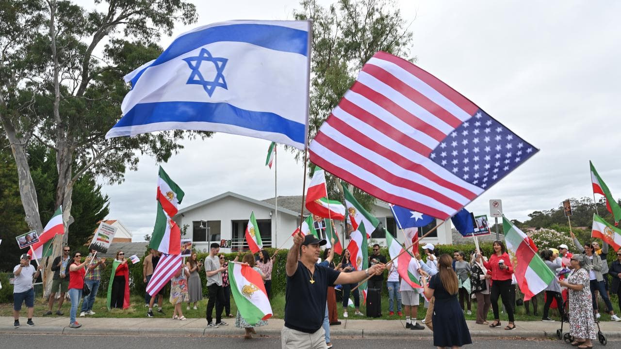 Iranian Australians celebrate
